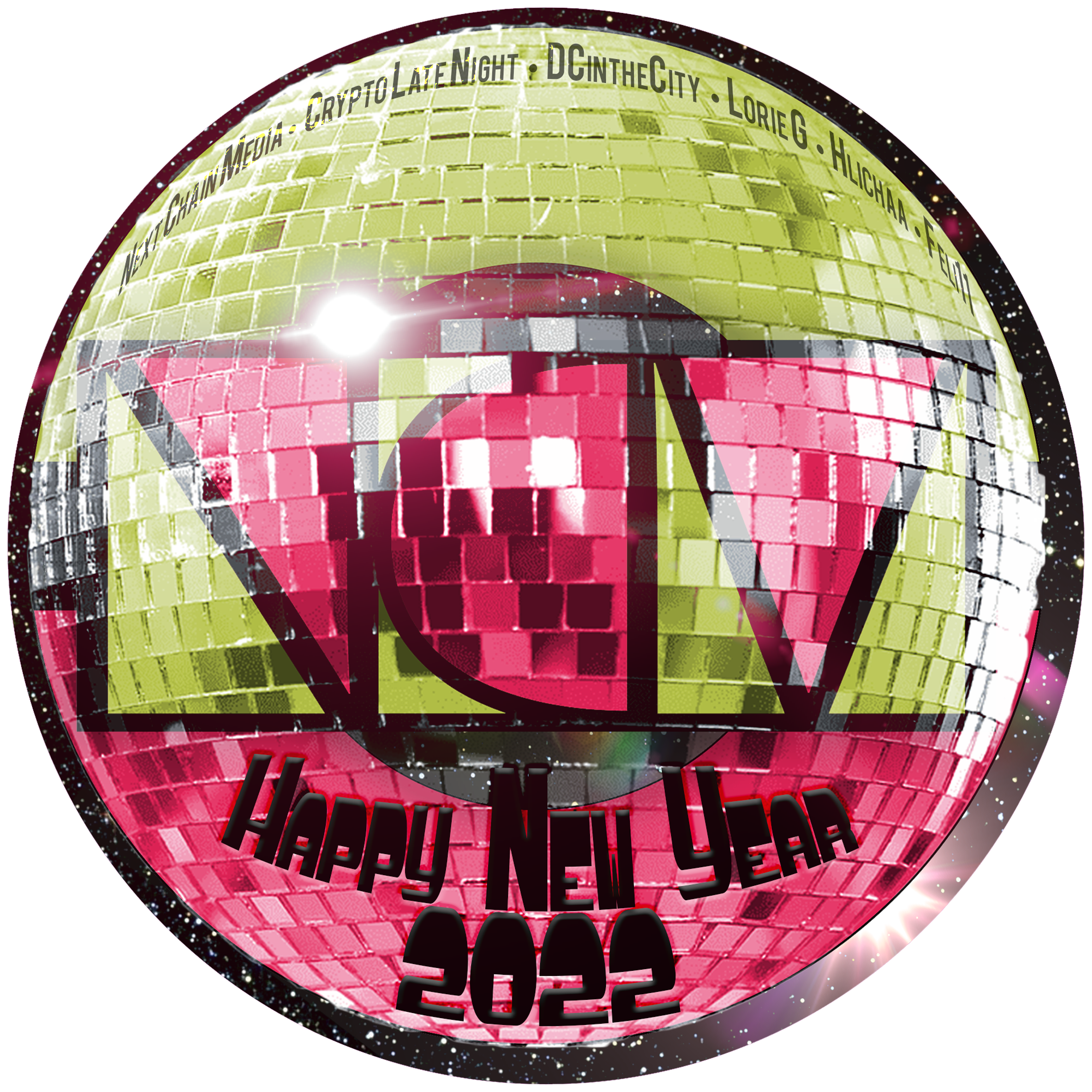Happy New Year from Crypto Late Night & Next Chain Media! This is gonna be the best future ever! POAP image