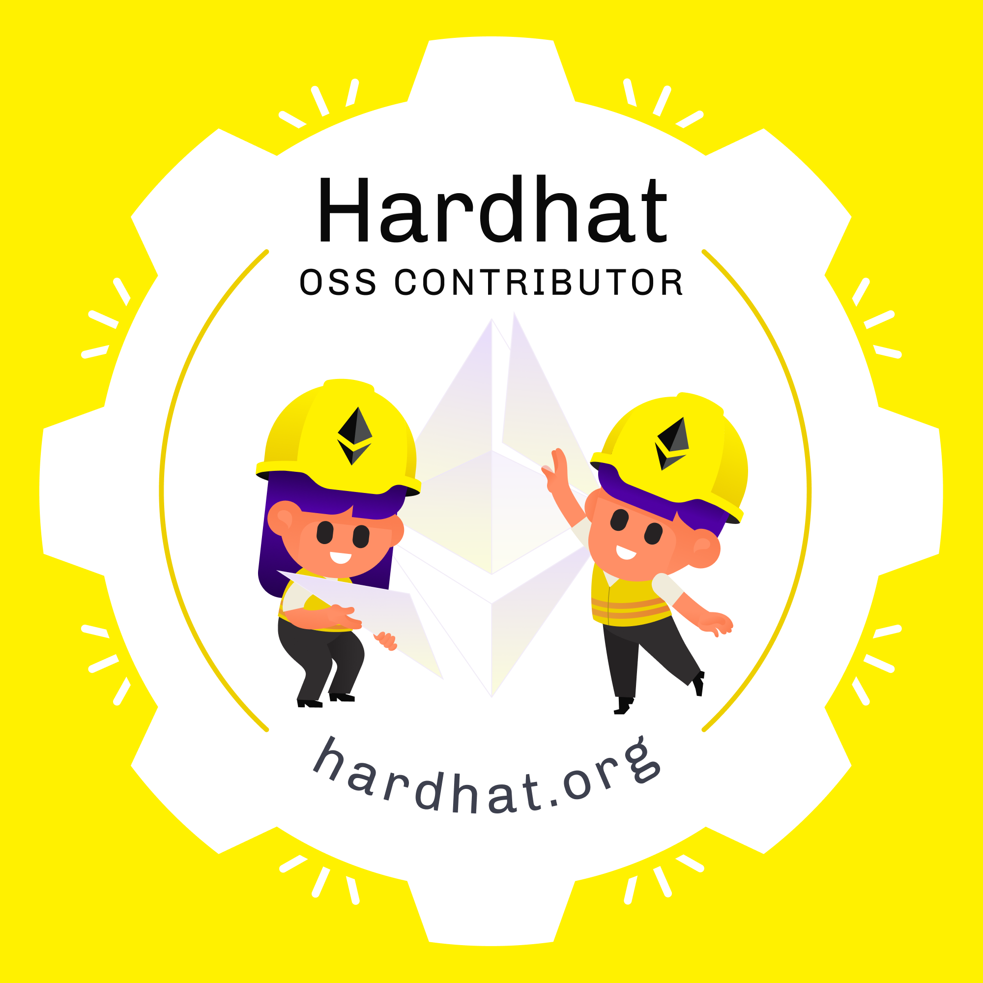 Hardhat OSS Contributor POAP image