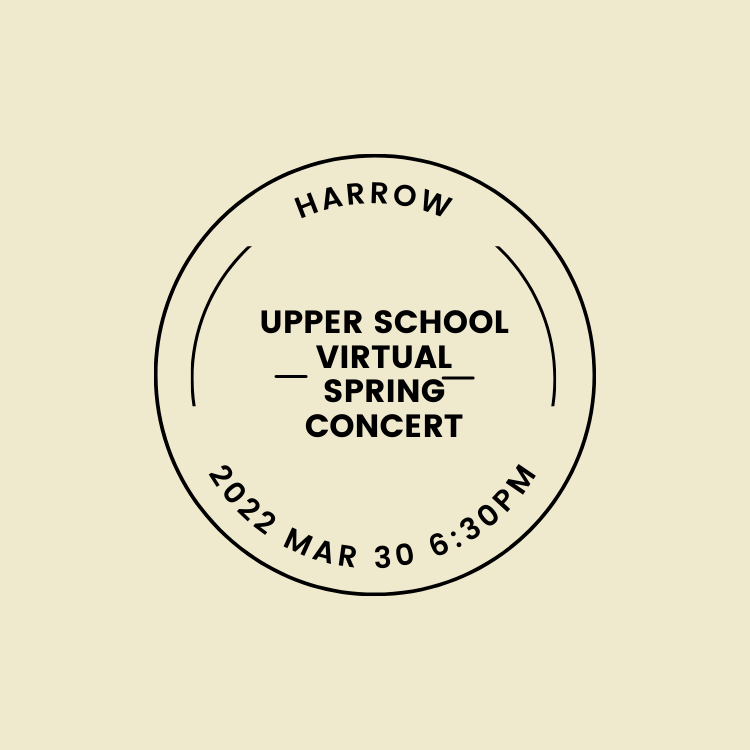 Harrow Upper School Virtual Spring Concert POAP image