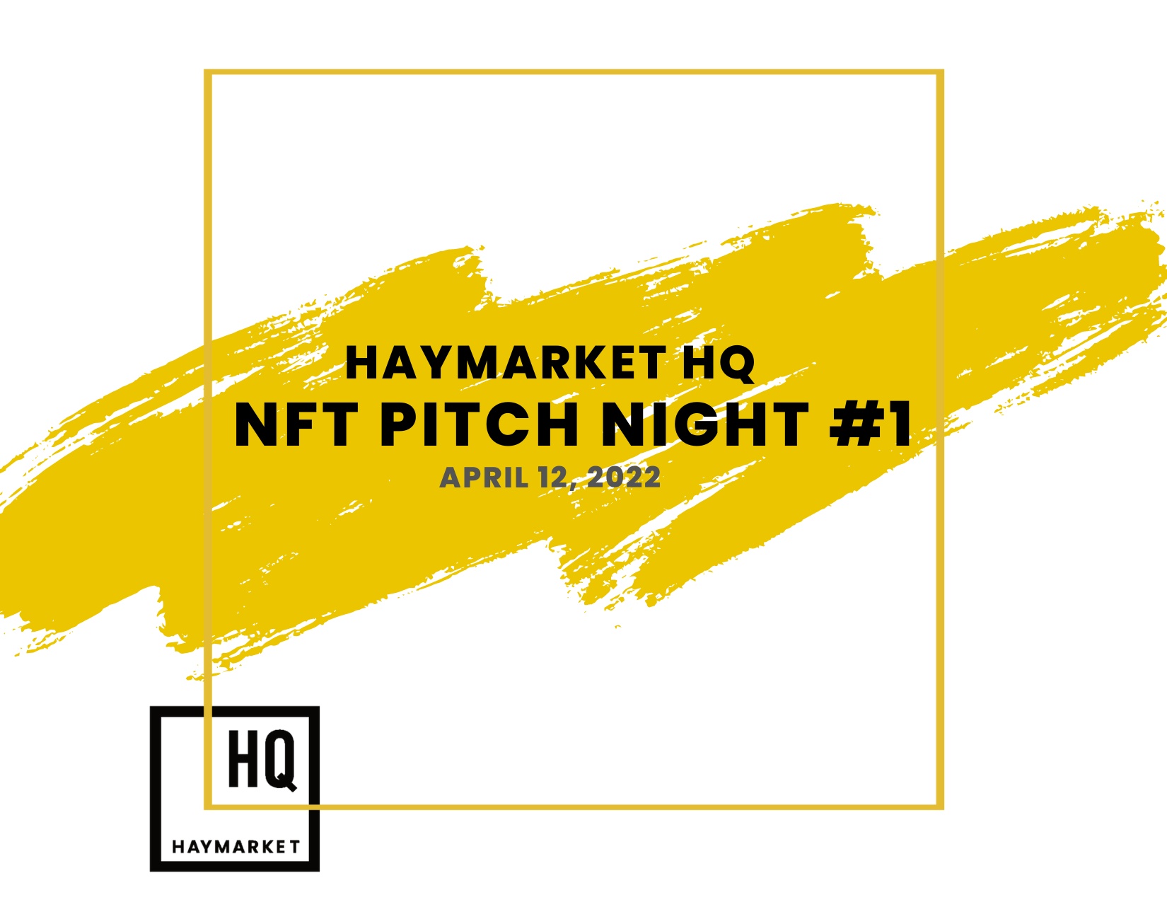 Haymarket HQ: NFT Pitch Night #1 POAP image
