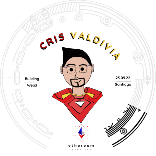 Haz conocido a Cris en ETHSantiago 2022 🇨🇱 POAP image