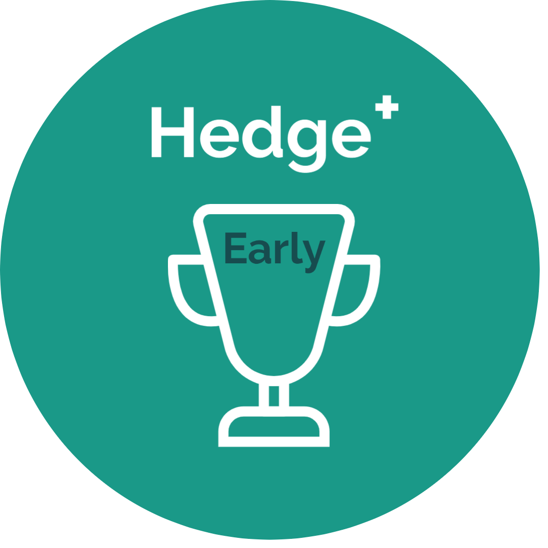 Hedge+ Early Supporter POAP image