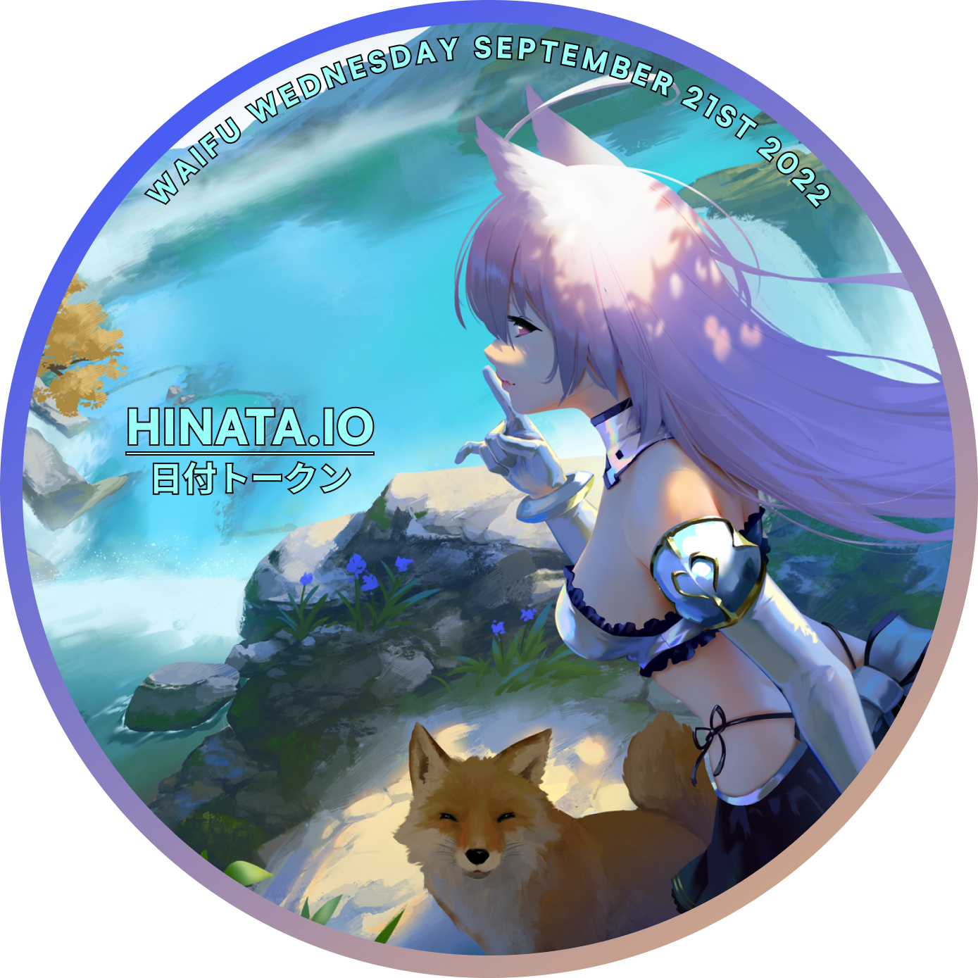 Hinata.io (NFT MARKETPLACE & ANIME METAVERSE ) Content Debut @Waifu HQ [Sep-21st-Wed-5PM PDT] 2022 POAP image