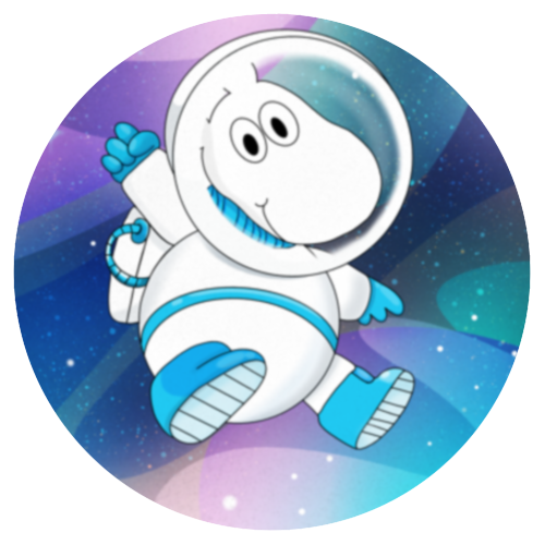 Hippo Tales goes to Space! POAP image