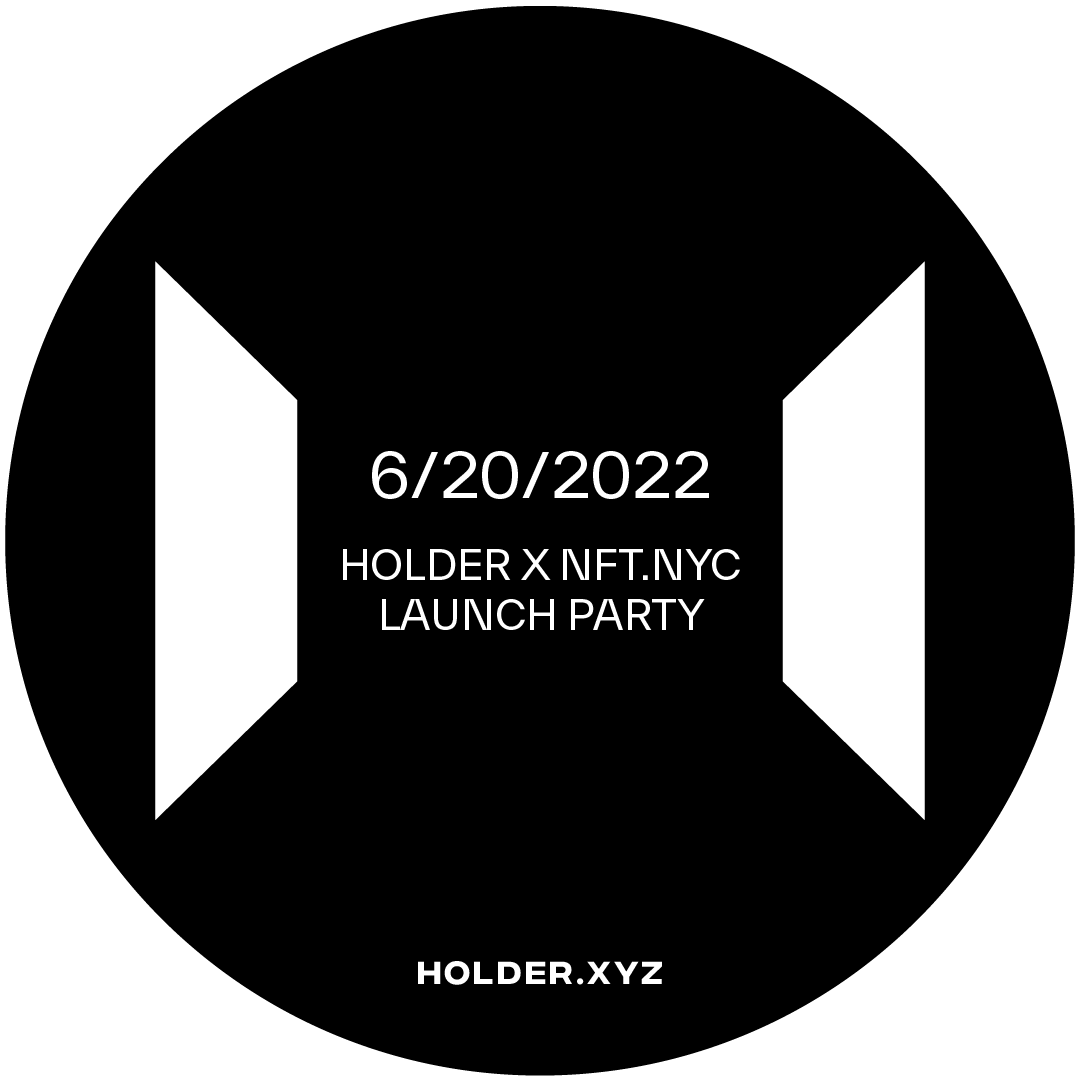 Holder x NFT.NYC Launch Party POAP image