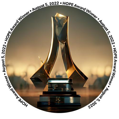 HOPE Award Winner  POAP image