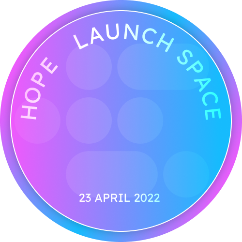 Hope Galaxy Launch on Twitter Spaces POAP image