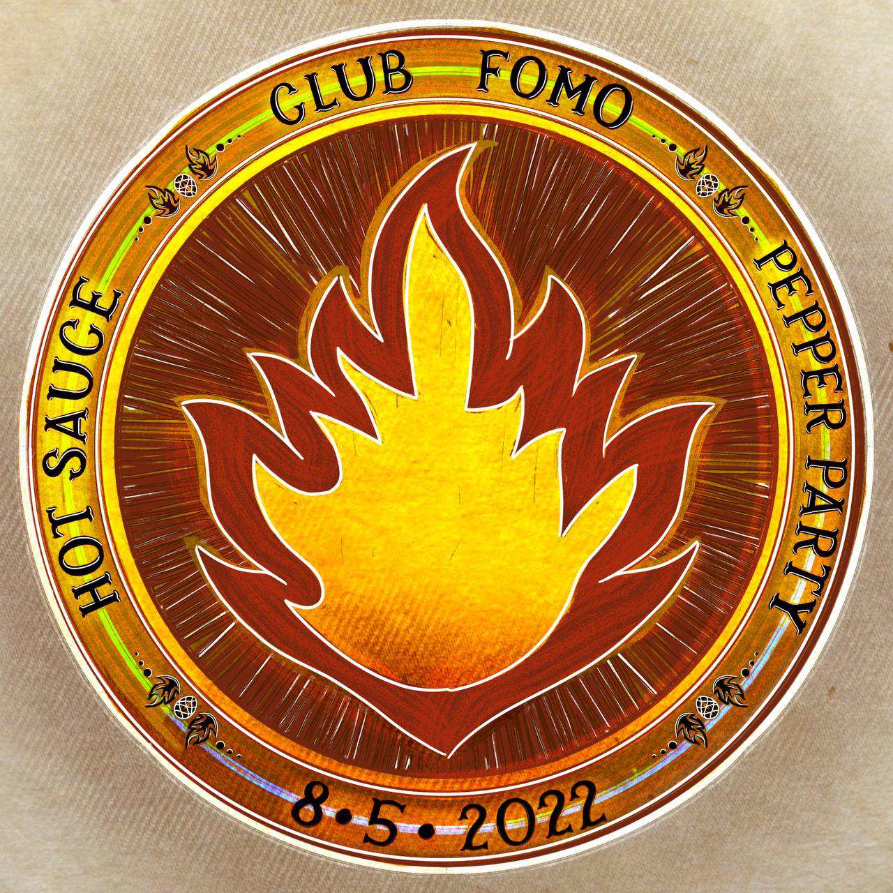 Hot Sauce Pepper Party @ Club FOMO POAP image
