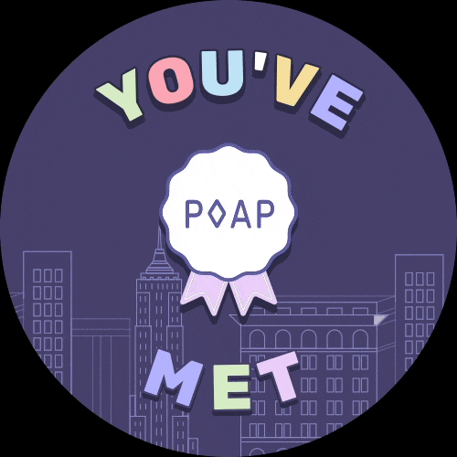 Howdy! You met Justin at NFT NYC 2022 POAP image