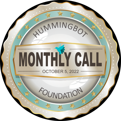 Hummingbot's Community Monthly Call on Oct 5, 2022 POAP image