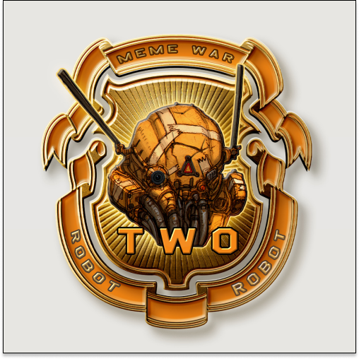 HUXLEY Meme War 2 Badge POAP image
