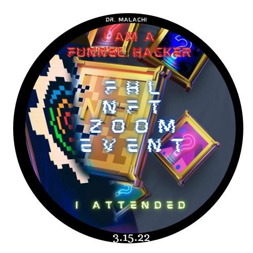 I attended the FHL NFT late night Zoom Event POAP image