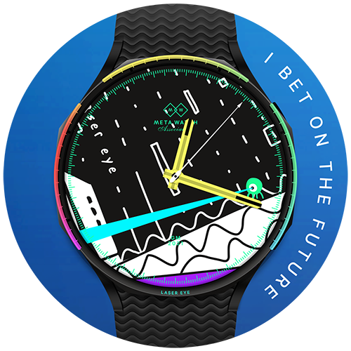 I bet on the future - MetaWatch #5 'Laser eye' POAP image