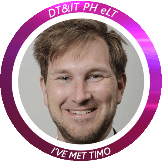 I met Timo during the Bayer DT&IT Pharma eLT meeting May 2023 POAP image