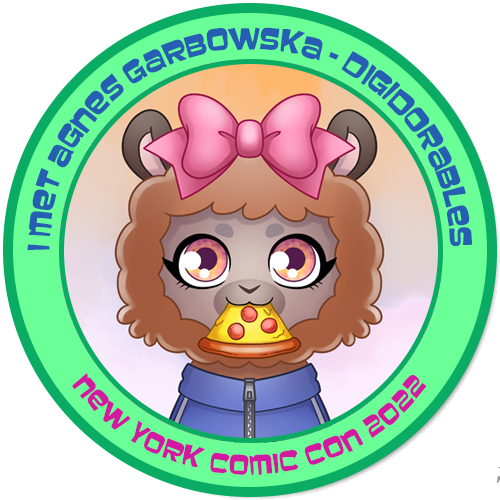I Met Agnes Garbowska  at New York Comic Con 2022 POAP image