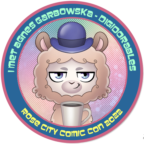 I Met Agnes Garbowska  at Rose City Comic Con 2022 POAP image