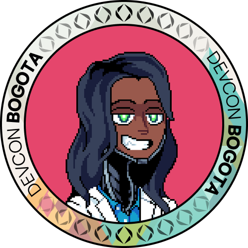 I met alysia.eth at Devcon 6 POAP image