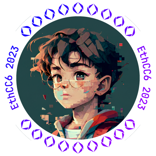 I met benjaminancona.eth at EthCC 2023 POAP image