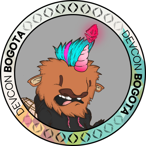 I met bobleeswag.eth at Devcon 6 POAP image