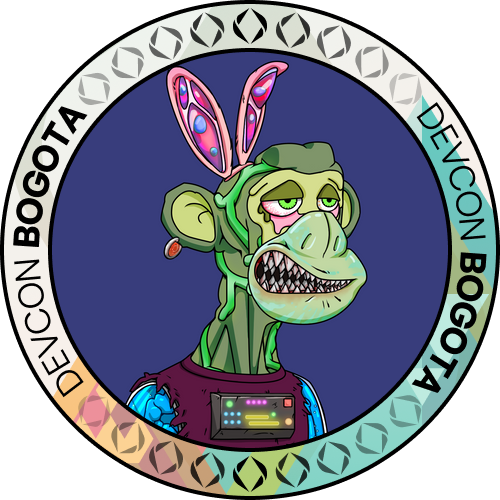 I met bozo.eth at Devcon 6 POAP image