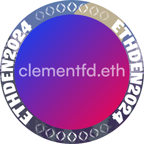 I met clementfd.eth at ETHDenver 2024 drop image
