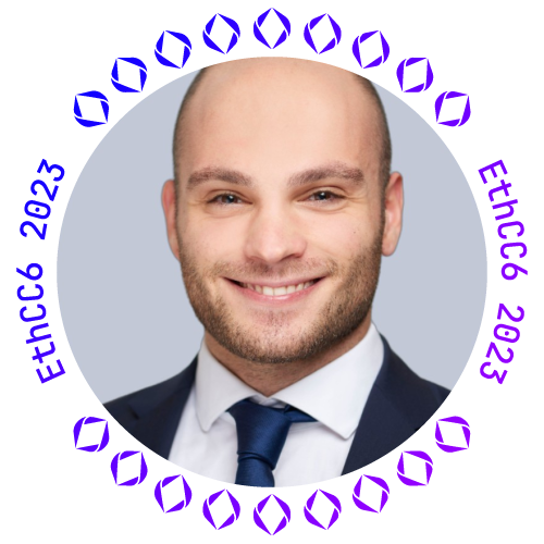 I met dailypotential.eth at EthCC 2023 POAP image