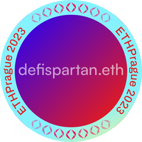 I met defispartan.eth at ETHPrague 2023 POAP image
