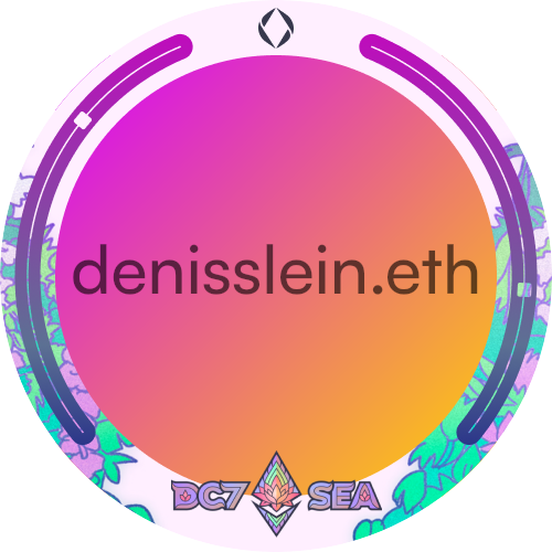 I met denisslein.eth at Devcon 2024 POAP image