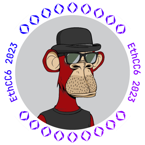 I met dim.eth at EthCC 2023 POAP image