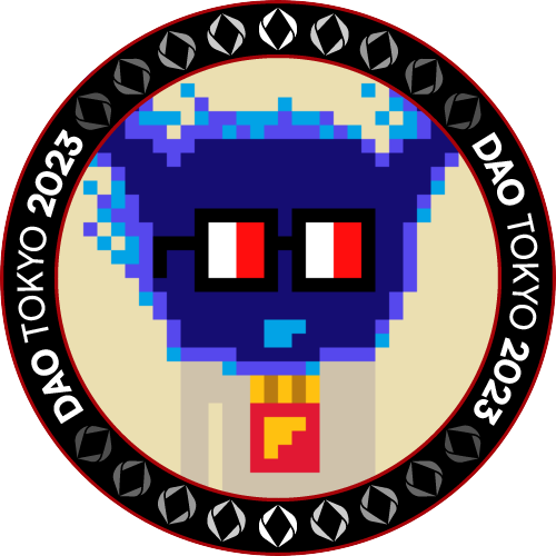 I met duk3duke.eth at DAO TOKYO 2023 POAP image
