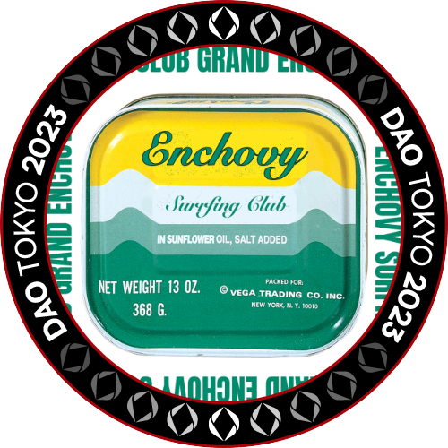 I met enchovyclub.eth at DAO TOKYO 2023 POAP image