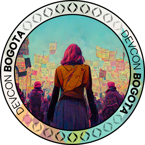 I met ermia.eth at Devcon 6 POAP image