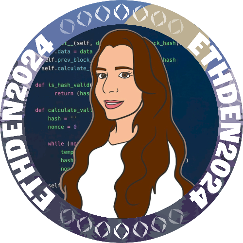 I met fannieb.eth at ETHDenver 2024 POAP image