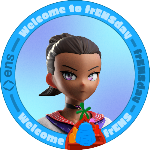I met fawn.eth at frENSday 2024 POAP image
