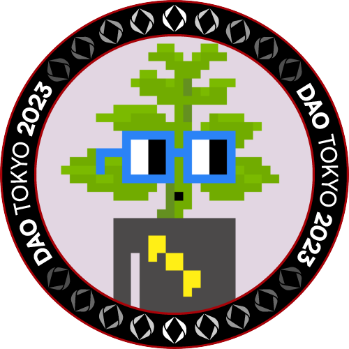 I met fractonventures.eth at DAO TOKYO 2023 POAP image