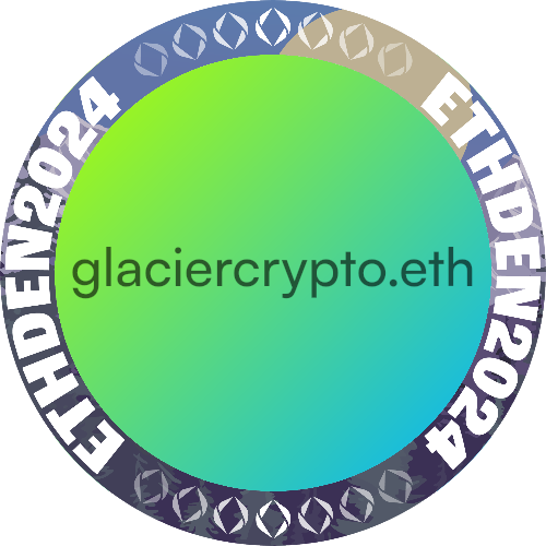 I met glaciercrypto.eth at ETHDenver 2024 POAP image