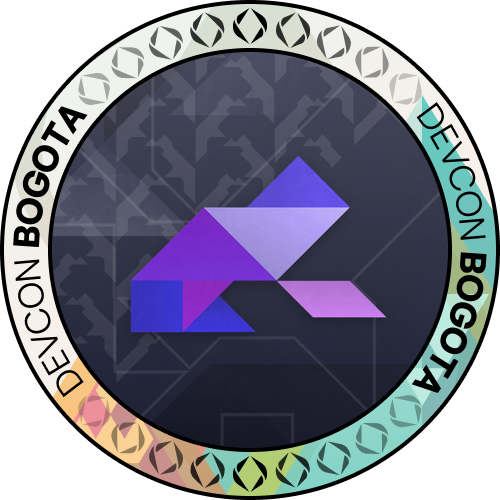I met gpolf.eth at Devcon 6 POAP image