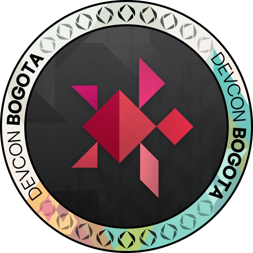 I met guide42.eth at Devcon 6 POAP image