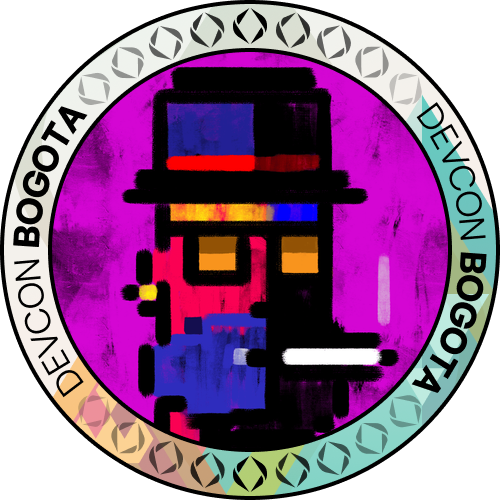 I met insertwallet.eth at Devcon 6 POAP image