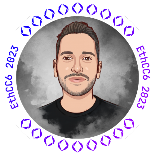 I met ivansaiz.eth at EthCC 2023 POAP image