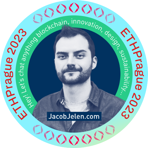 I met jacobjelen.eth at ETHPrague 2023 POAP image