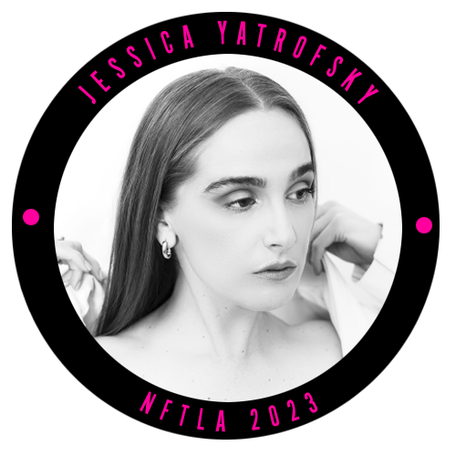 I MET JESSICA YATROFSKY AT NFTLA 2023 POAP image