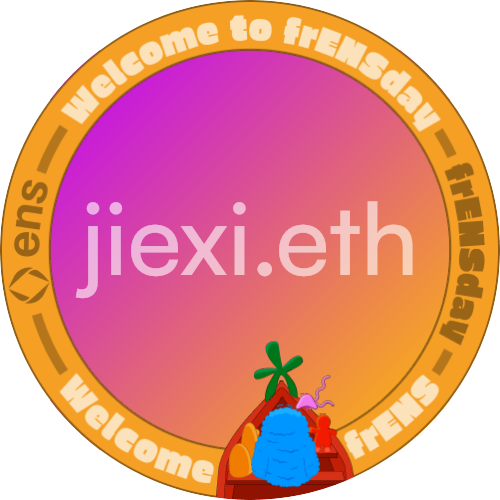 I met jiexi.eth at frENSday 2024 POAP image
