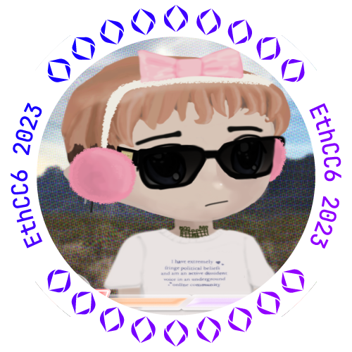 I met jrey.eth at EthCC 2023 POAP image