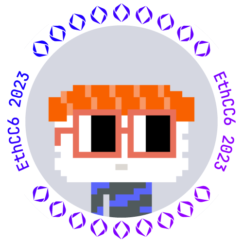 I met julio4.eth at EthCC 2023 POAP image