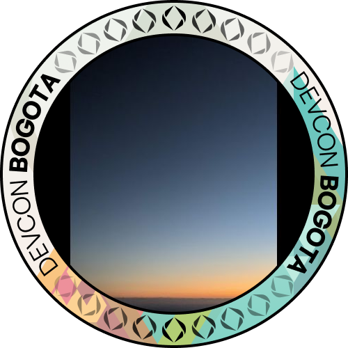 I met kentizzle.eth at Devcon 6 POAP image