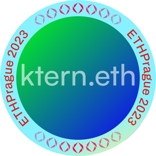 I met ktern.eth at ETHPrague 2023 POAP image