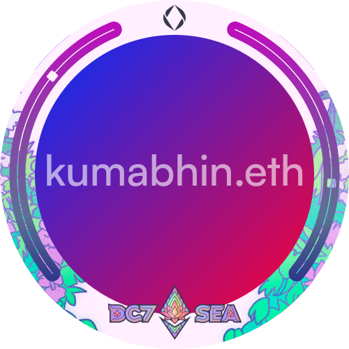 I met kumabhin.eth at Devcon 2024 POAP image