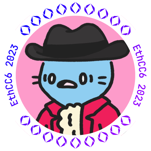 I met kumio.eth at EthCC 2023 POAP image