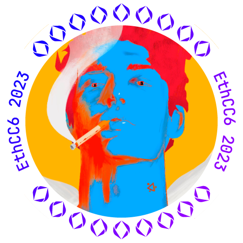 I met laurentcesh.eth at EthCC 2023 POAP image